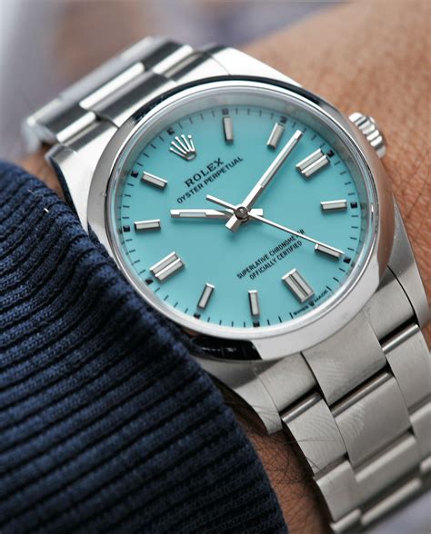 toffany blue rolex